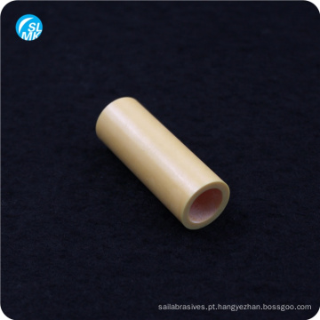 componentes de isolamento de zircônia tubo de cerâmica industrial